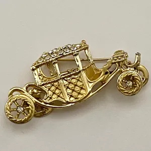 1980s AJC Vintage Car Brooch