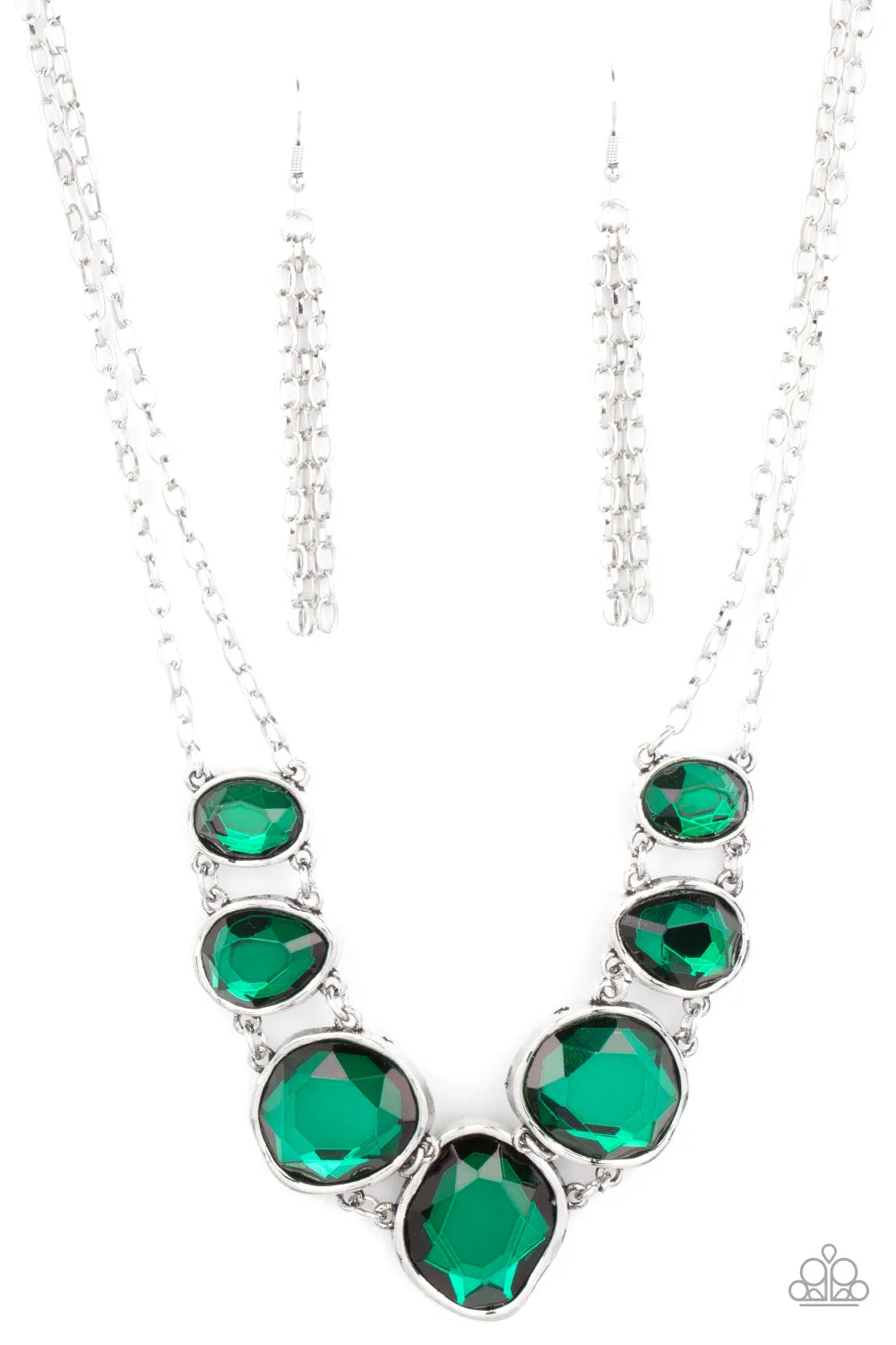 Absolute Admiration - Green Paparazzi Necklace