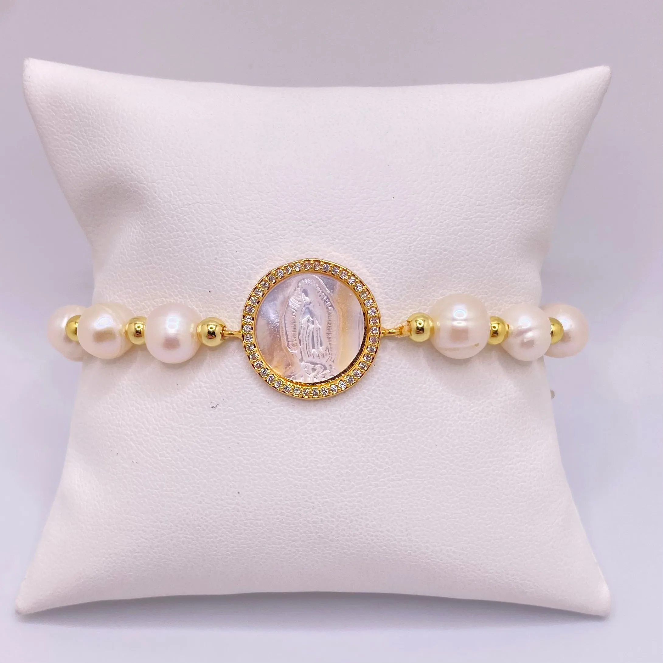 Adjustable Pearls Bracelet (1pc)