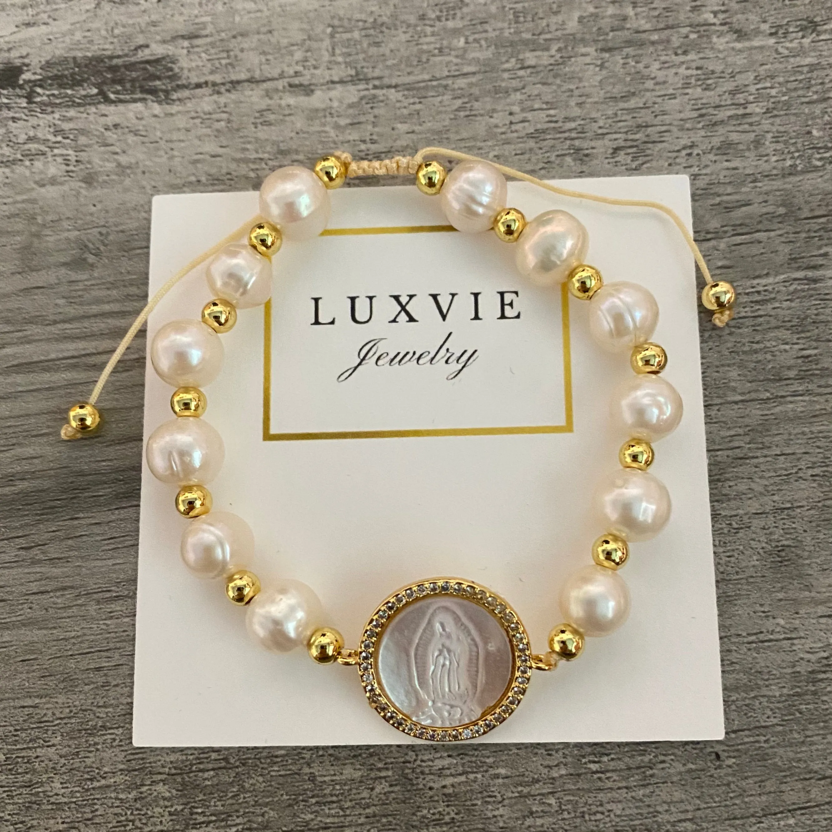 Adjustable Pearls Bracelet (1pc)