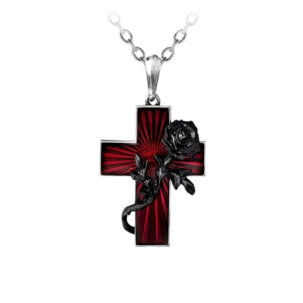 Alchemy Gothic Order of the Black Rose Pendant