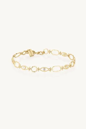 All Seeing Eye Gold Bracelet