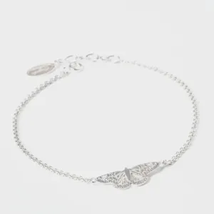 Amanda Coleman Sterling Butterfly Bracelet