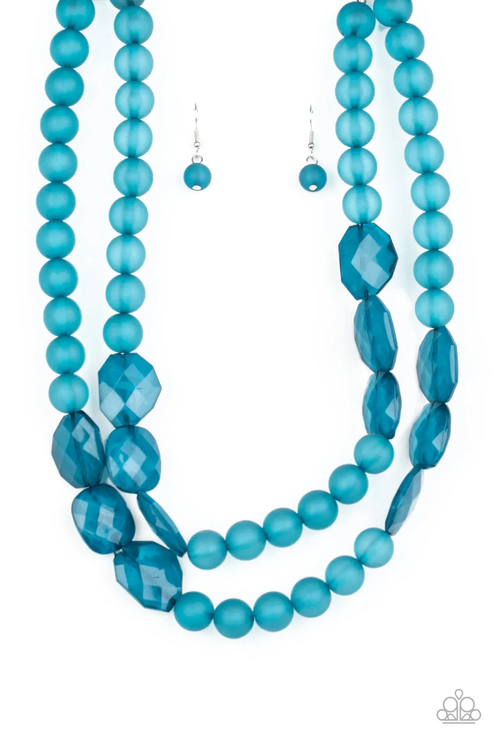 Arctic Art - Blue Paparazzi Necklace