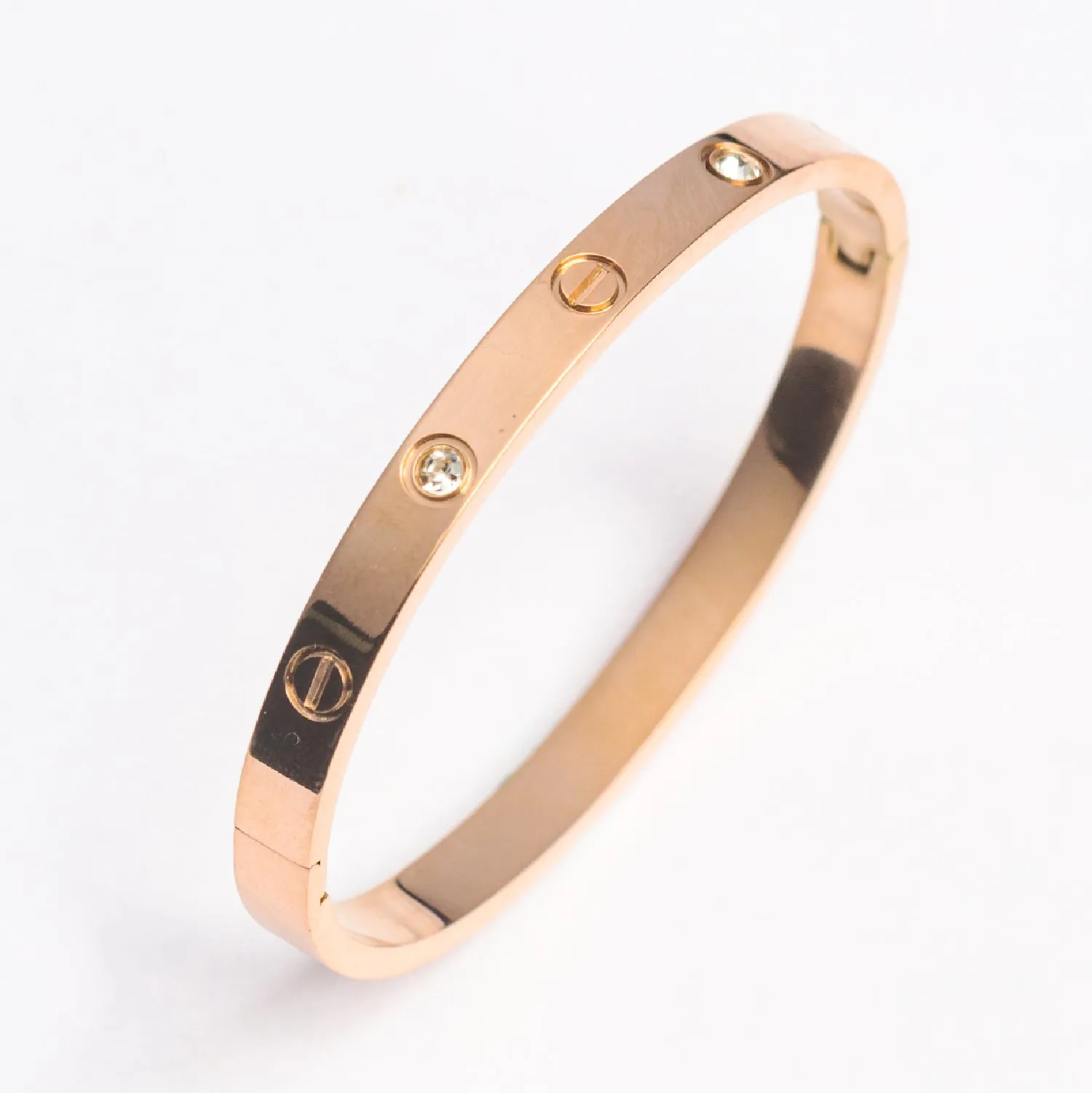 Artklim Rose Gold Bangle Bracelet