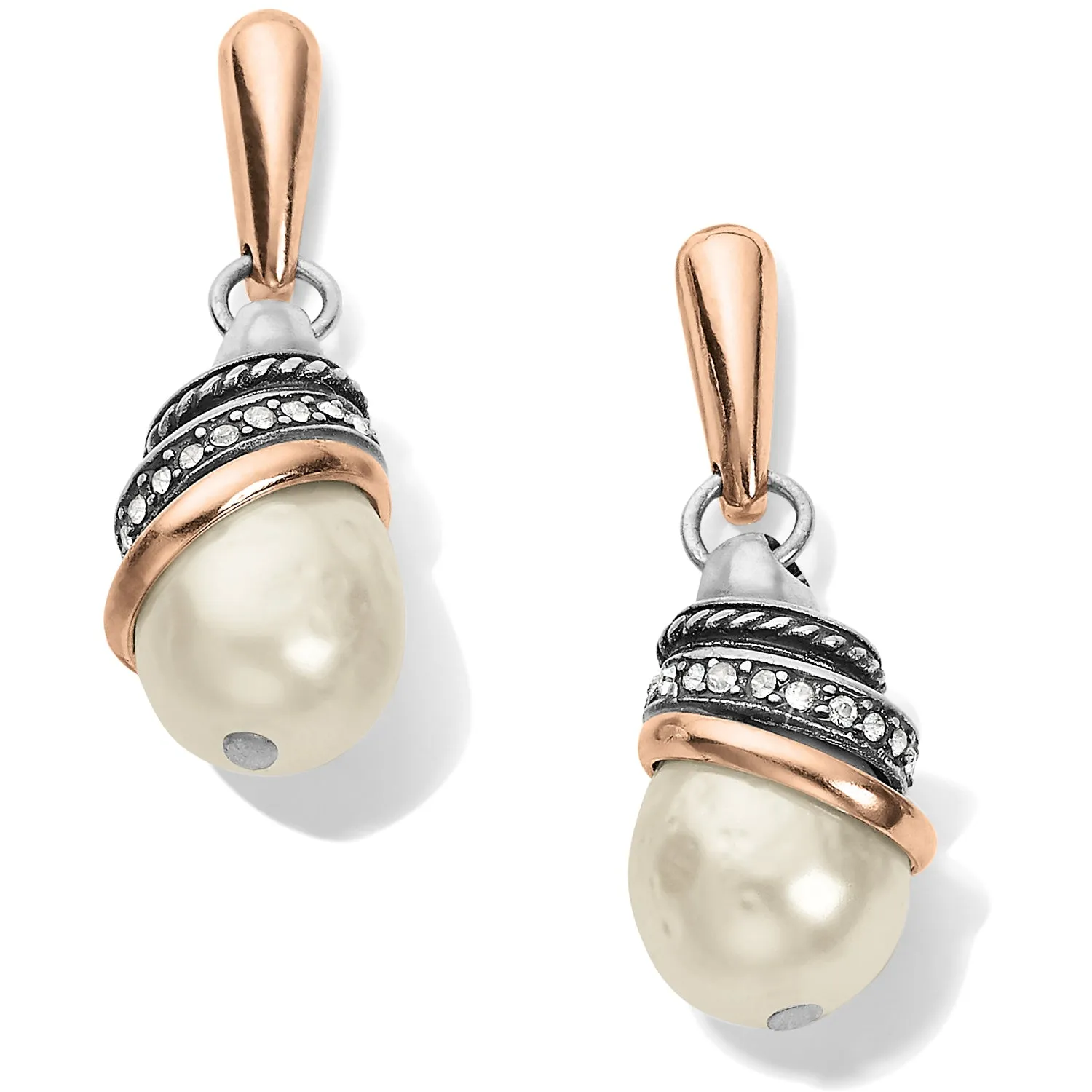 Brighton | Neptune's Rings Pearl Teardrop Earrings | Women's