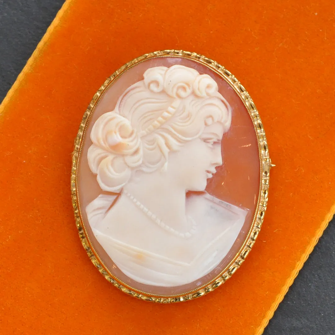 Cameo Brooch