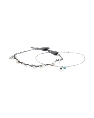 Chan Luu Women Ankle bracelet Silver -- --