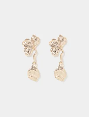 Clio Petal Drop Earrings