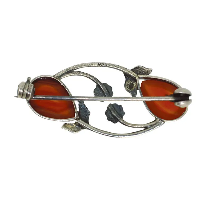 Cornelian Brooch