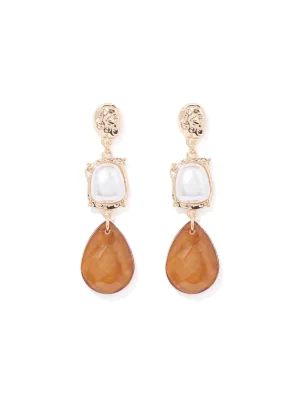 Delfina Stone Drop Earrings