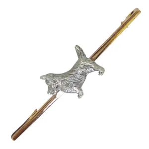 Dog Bar Brooch