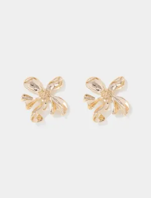 Fable Flower Petal Stud Earrings