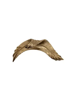 Golden Winged Grace Vintage Brooch