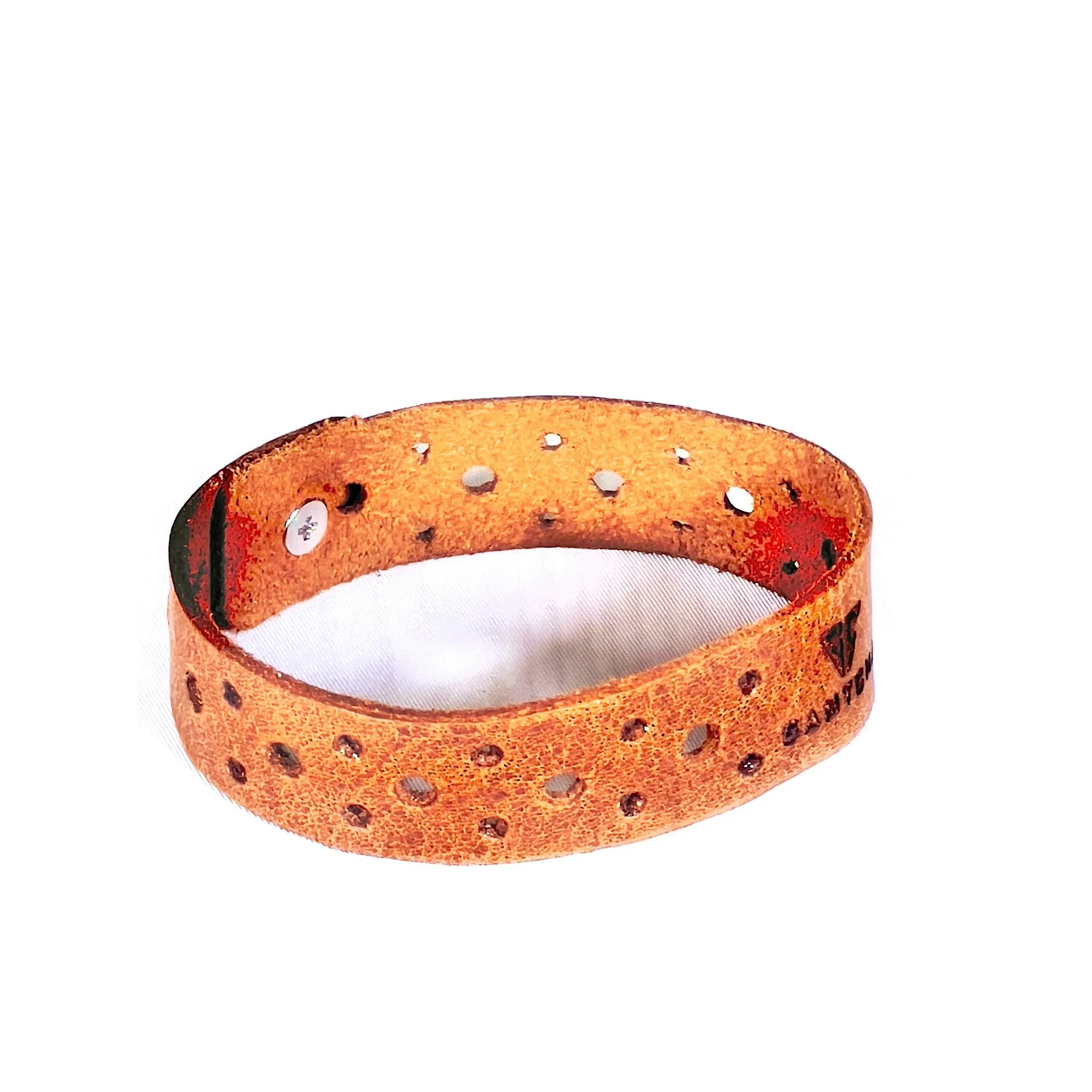 HAND CRAFTED Leather Bracelet HOLES-1D