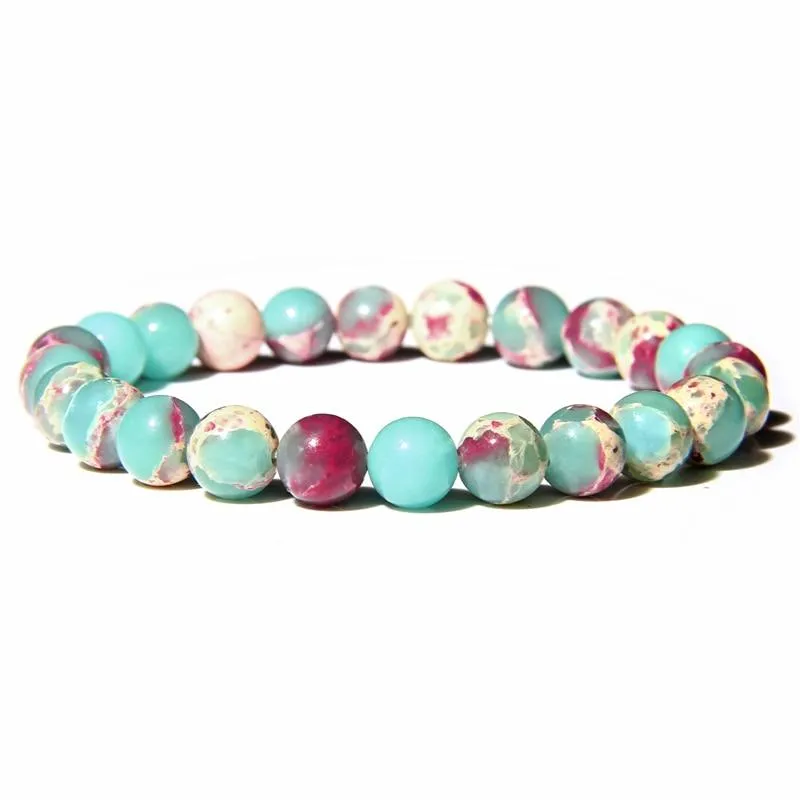 Handmade Natural Stone Beaded Bracelet