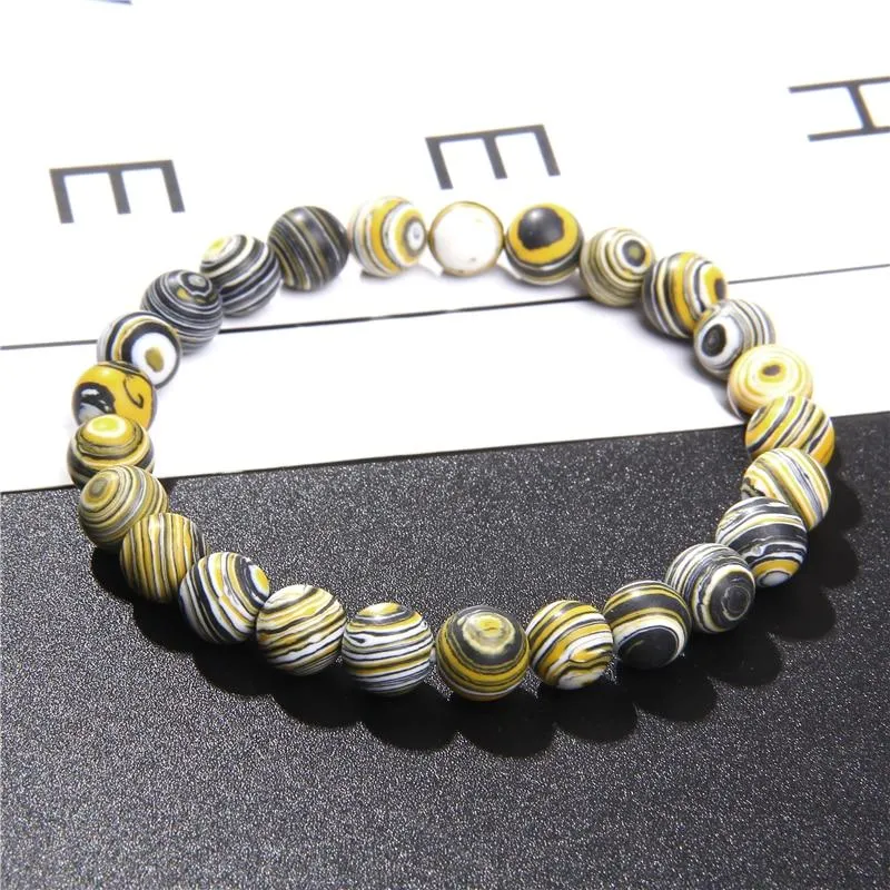 Handmade Natural Stone Beaded Bracelet