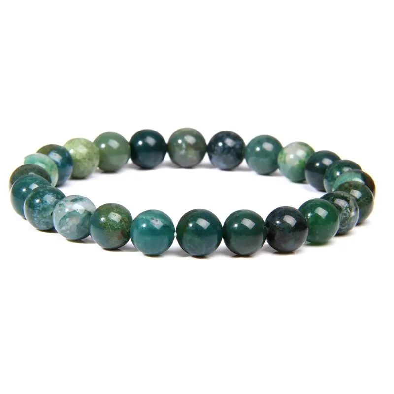 Handmade Natural Stone Beaded Bracelet