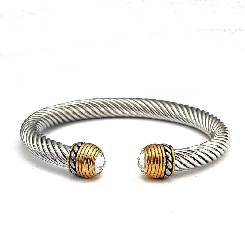 Hansel Braided Stainless Steel Bracelet