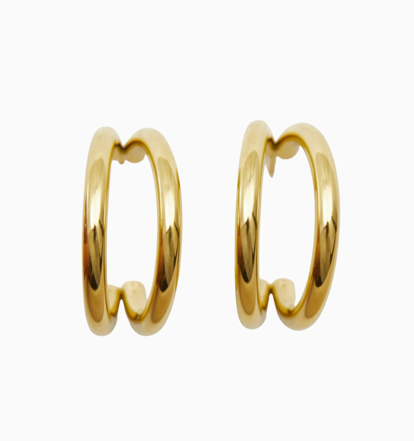 Harper Double Hoop Earrings