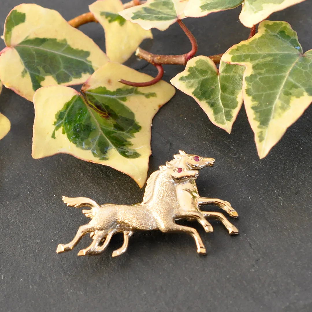 Horse Brooch