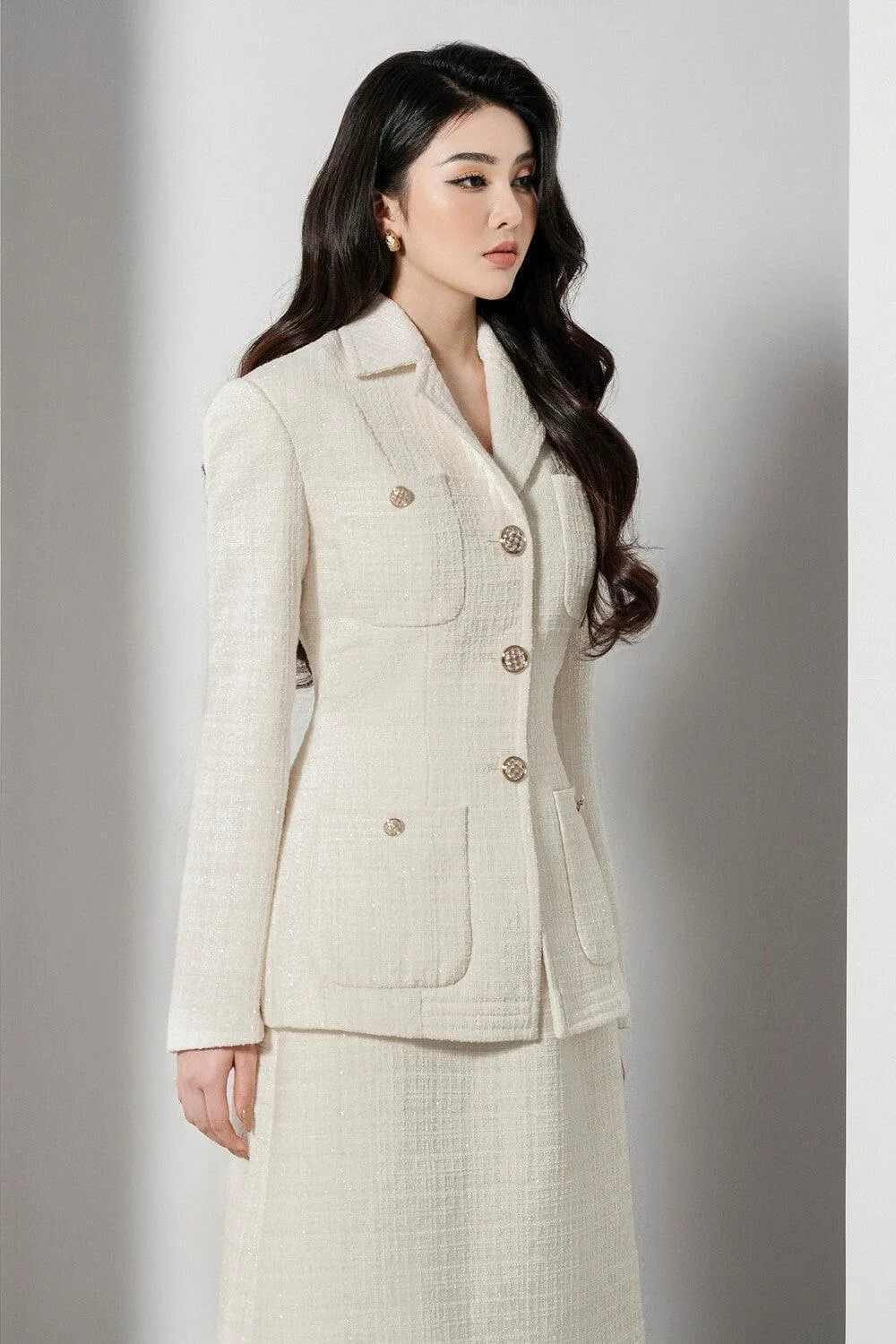 Iris Single-Breasted Blazer