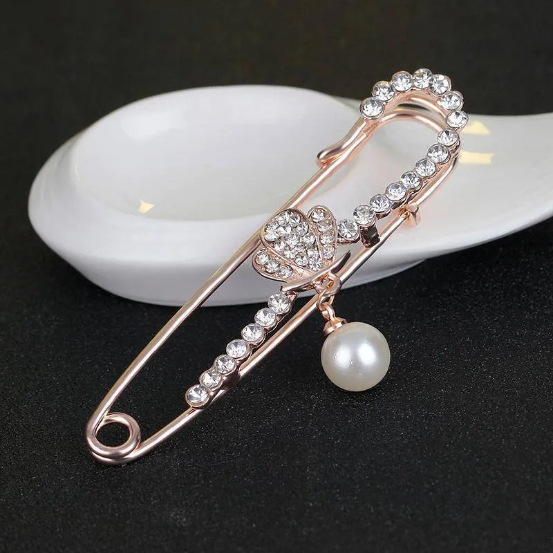 Large Brooch  vintage brooch female fashion broche hijab pins and brooches for women animal  pins broches jewelry fashion