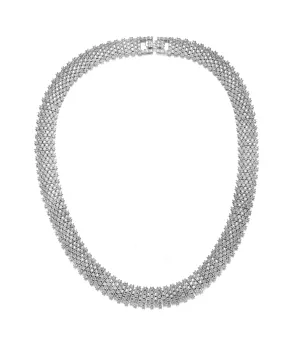 Louise Linear Pave Necklace