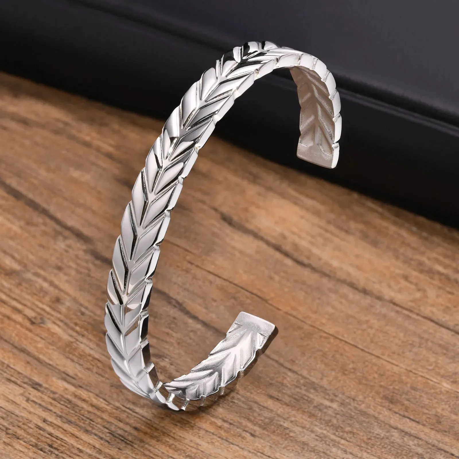 Men's Braided Stainless Steel Bracelet – Stylish & Durable