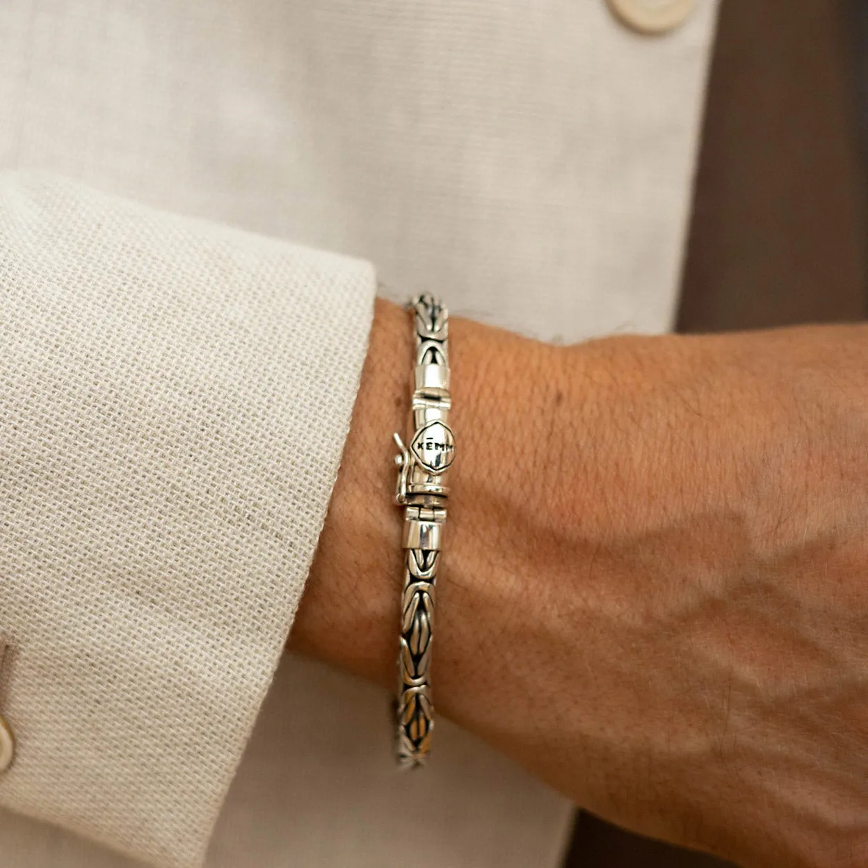 Men's Silver Elias Bracelet