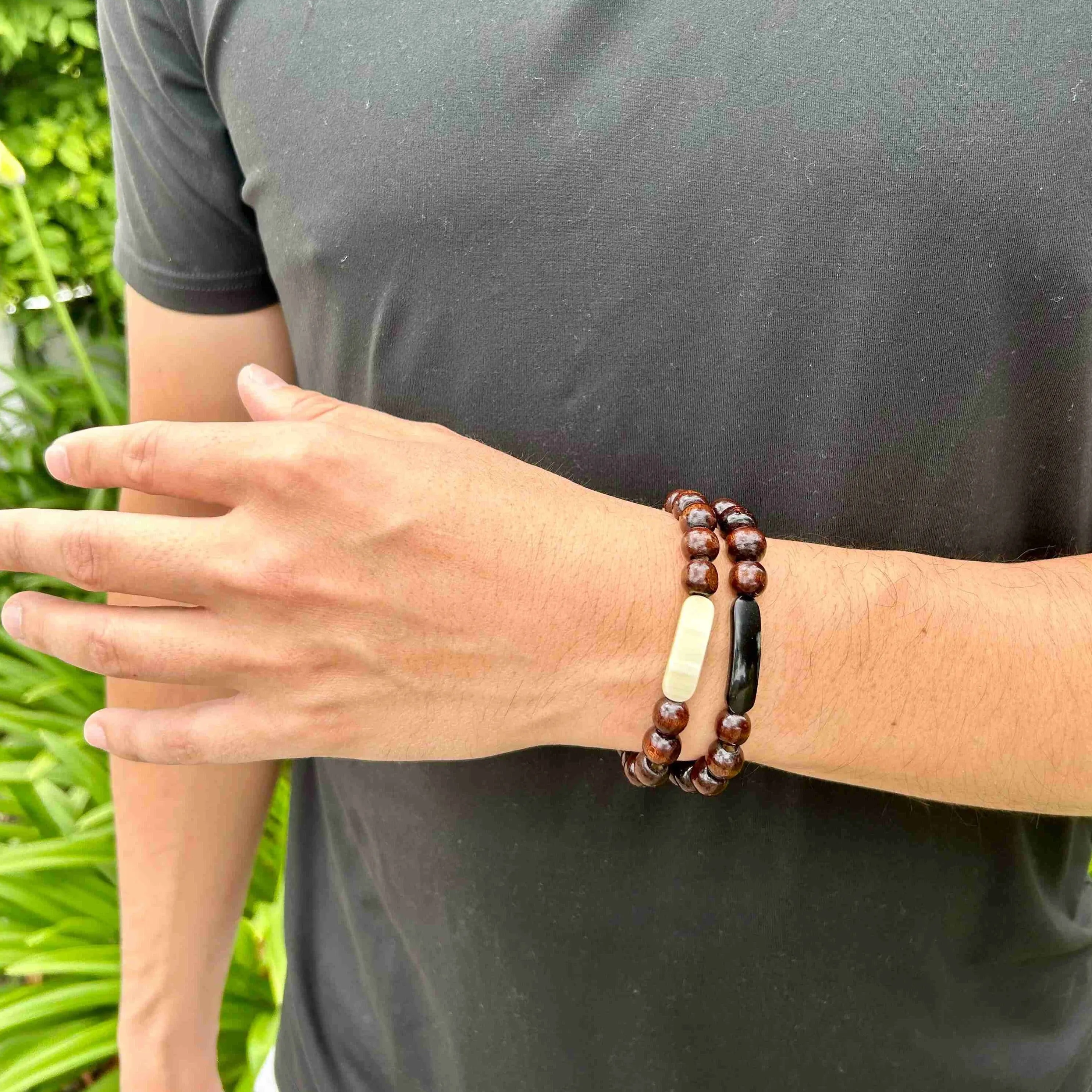 Men's Wooden Ankole Max Bracelet