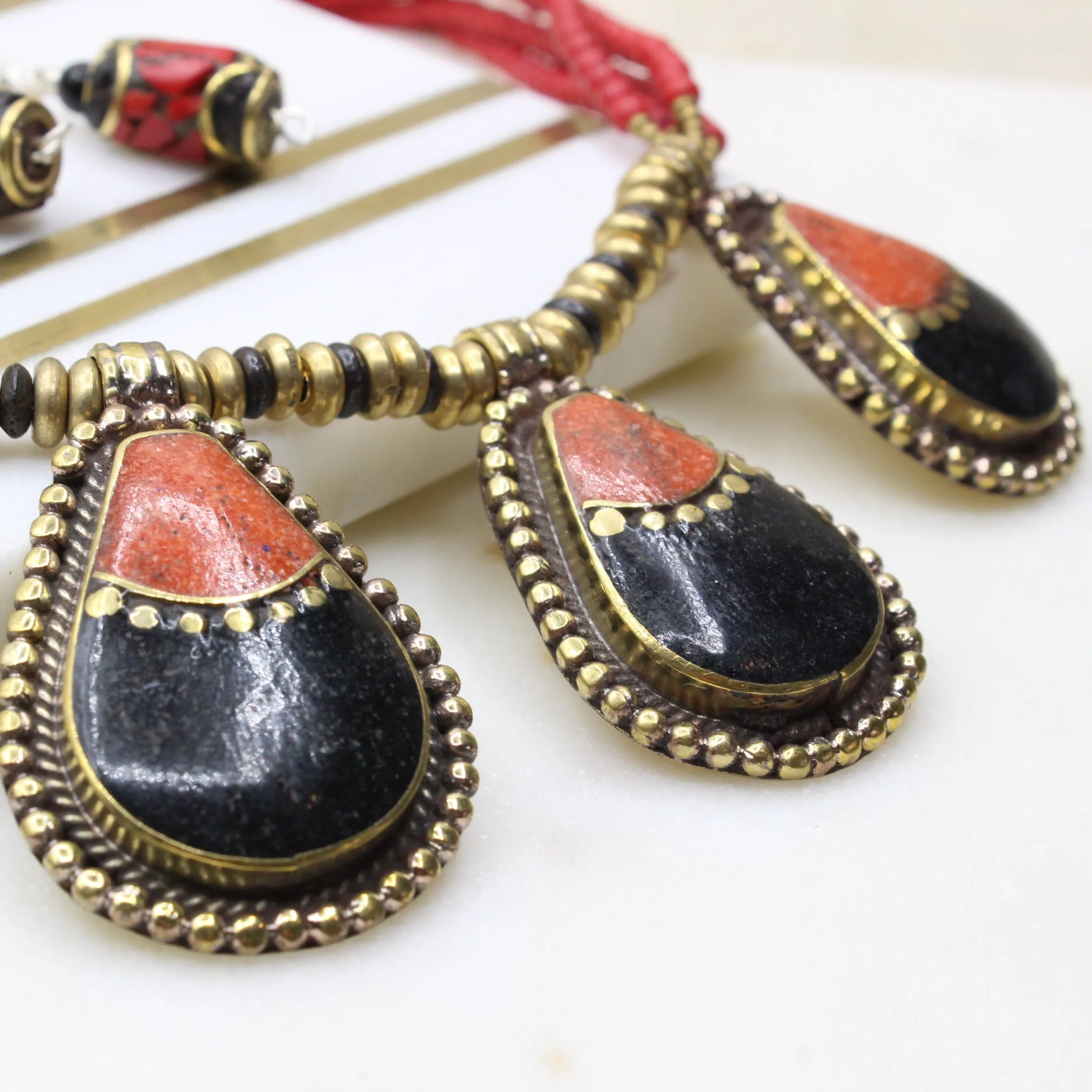 Midnight Kali Tibetan Necklace