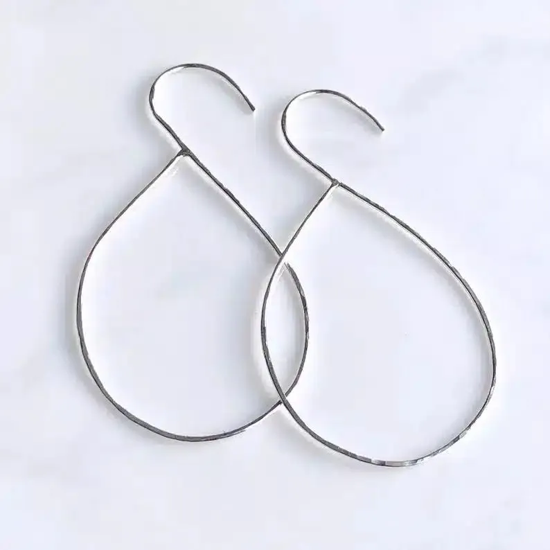 Modern S Hook Earrings