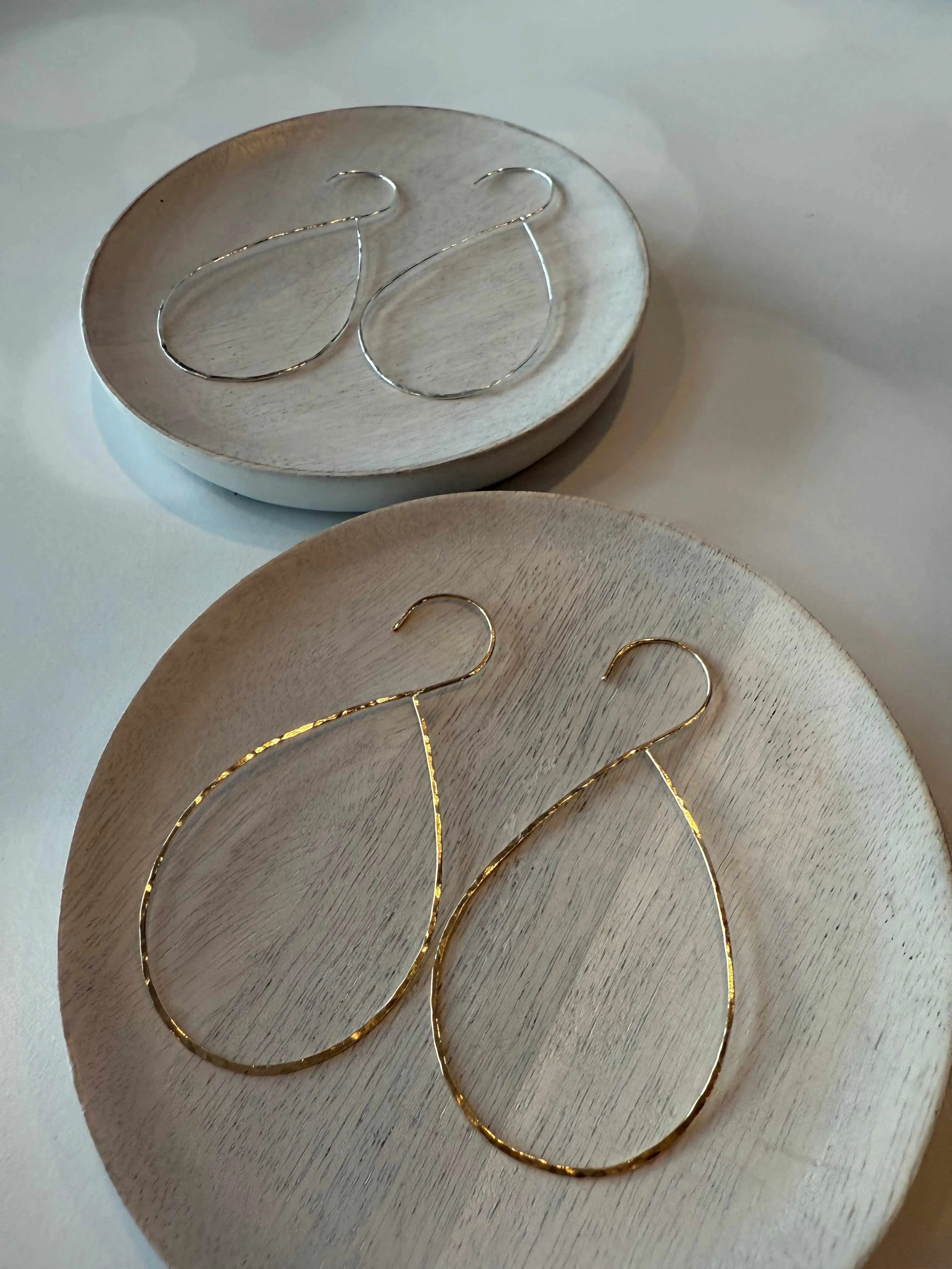 Modern S Hook Earrings