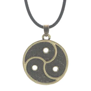 Mystical Yin Yang Bagua Necklace from Norse Legacy Collection