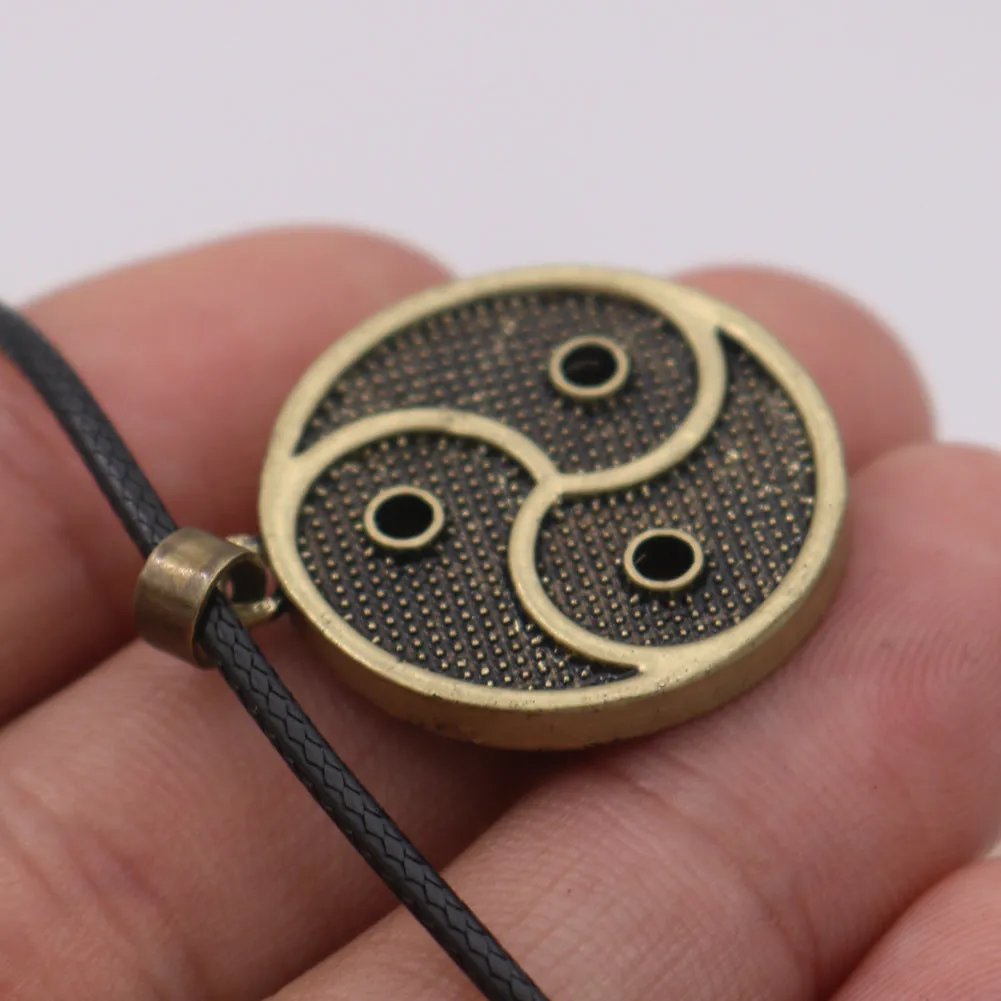 Mystical Yin Yang Bagua Necklace from Norse Legacy Collection