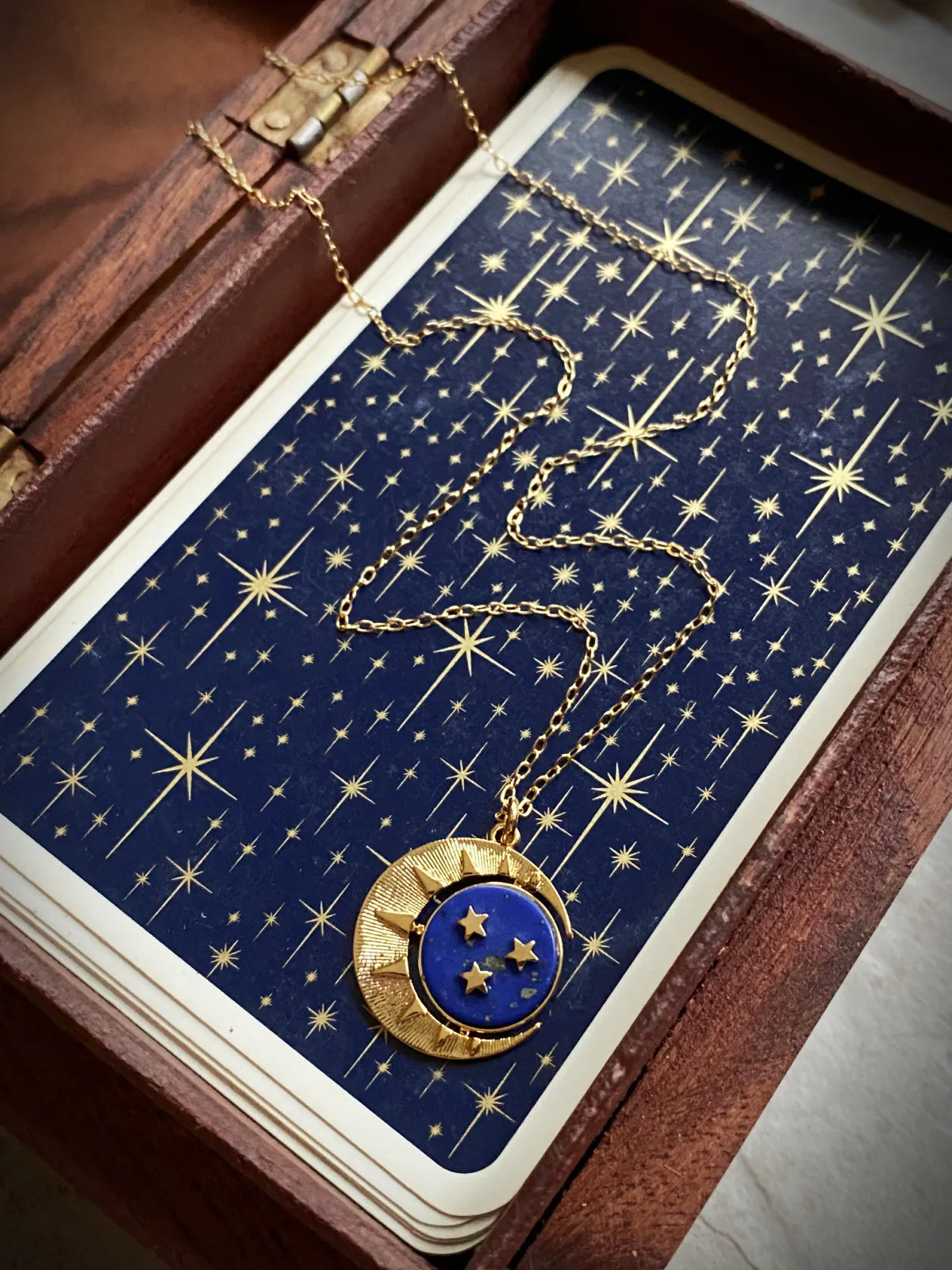 Night Sky Medallion Necklace