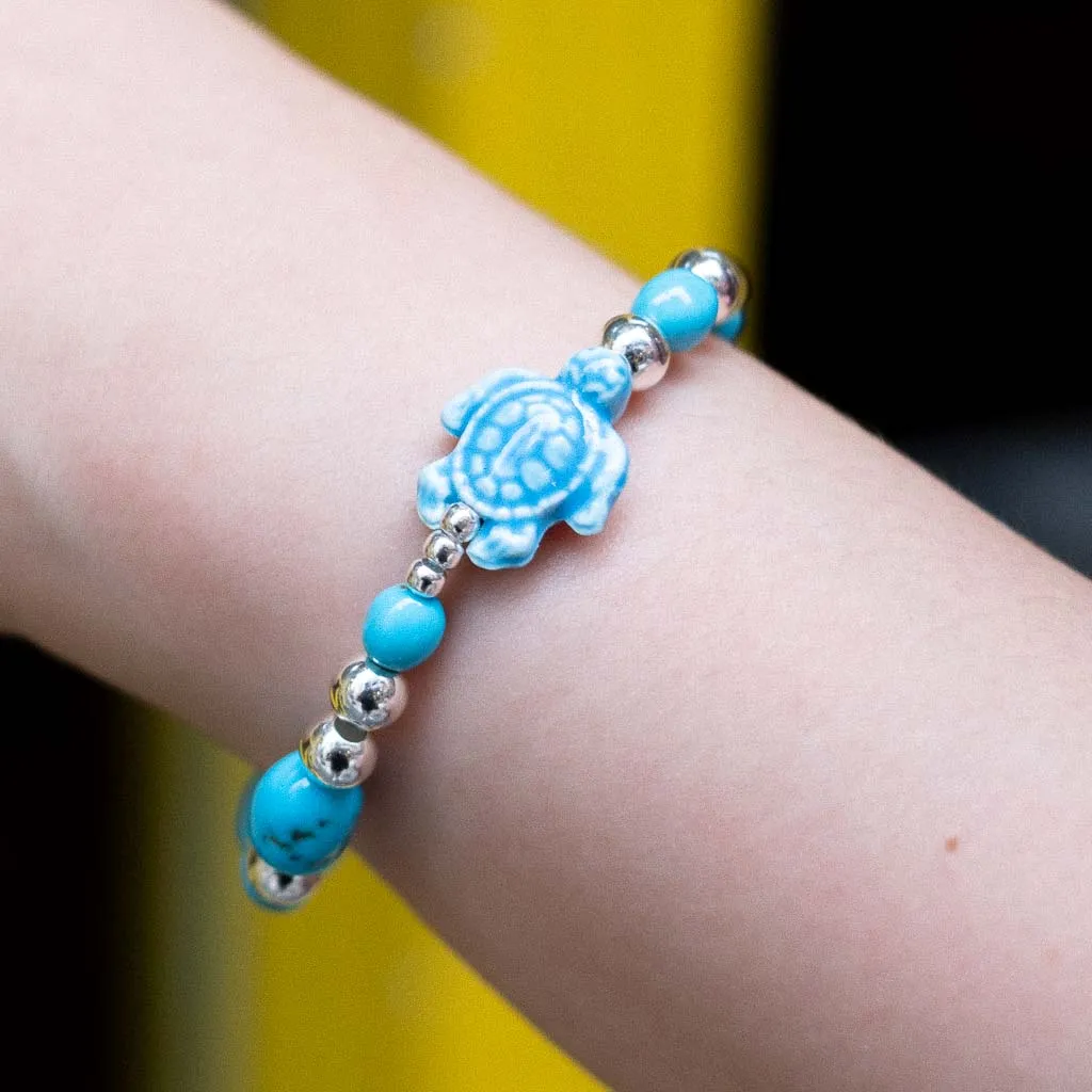 Ocean - Turquoise Turtle Bracelet