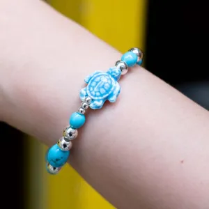 Ocean - Turquoise Turtle Bracelet