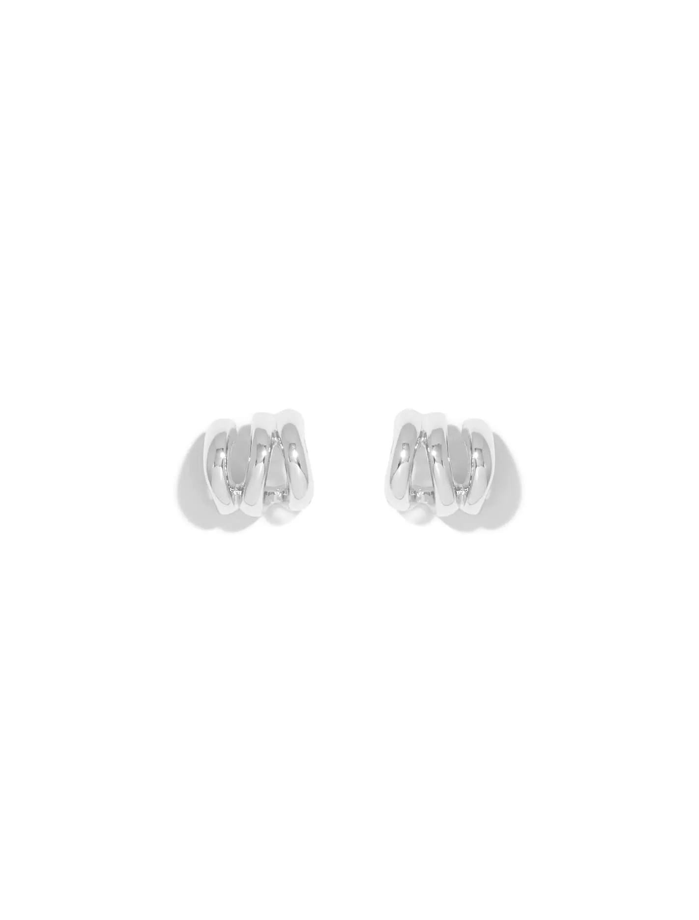 Olivia Organic Curve Stud Earrings