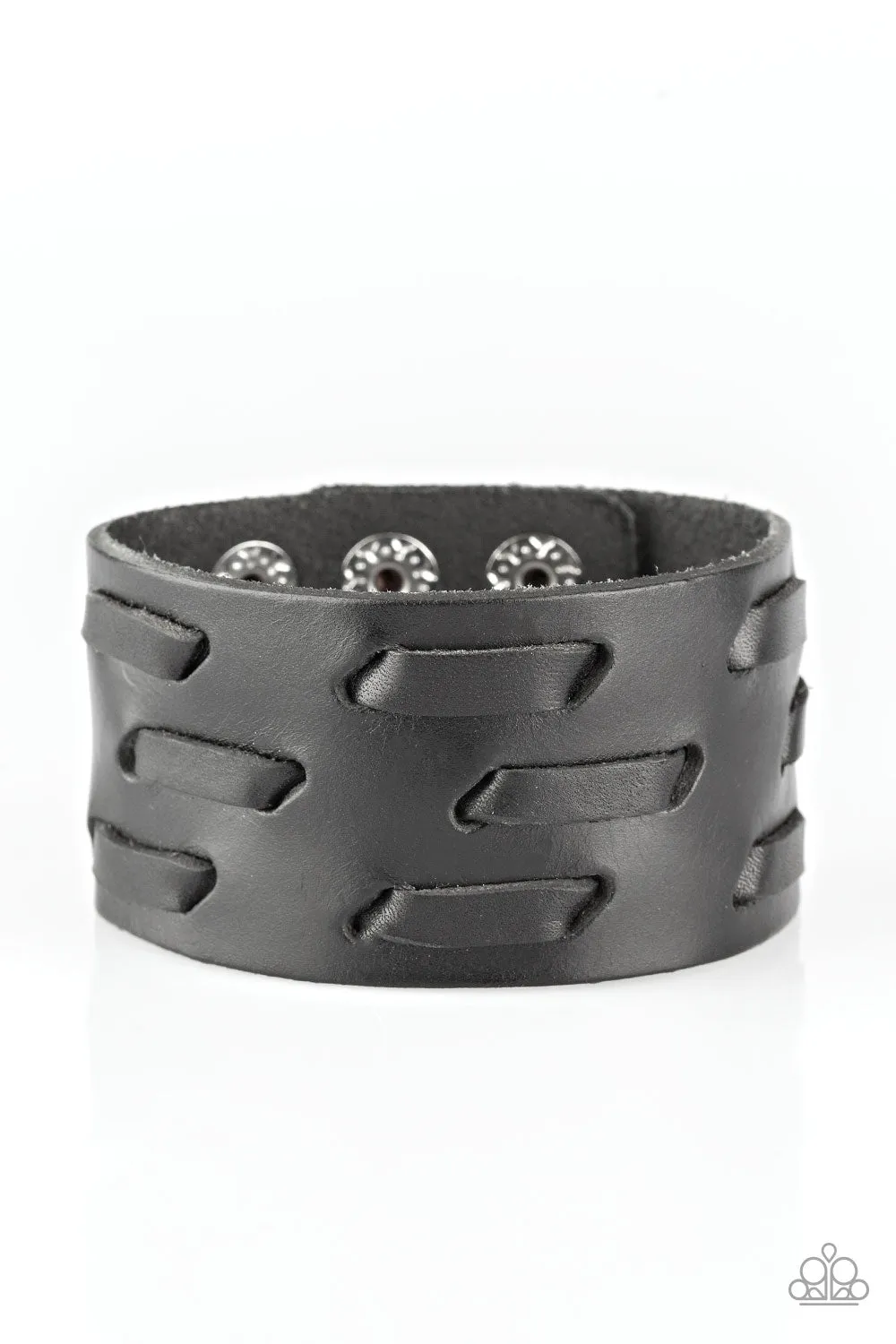 Paparazzi Bracelet ~ Be Your Own HUNTSMAN - Black