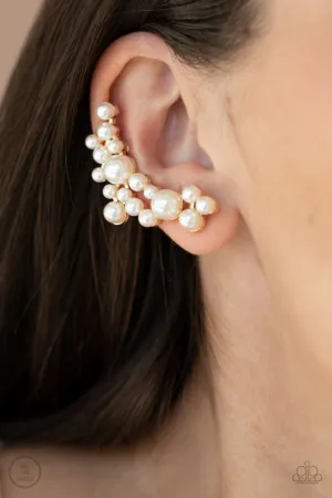 Paparazzi Earring ~ Metro Makeover - Gold