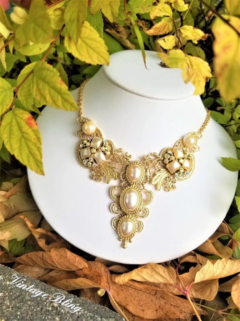 Pearl Statement Necklace