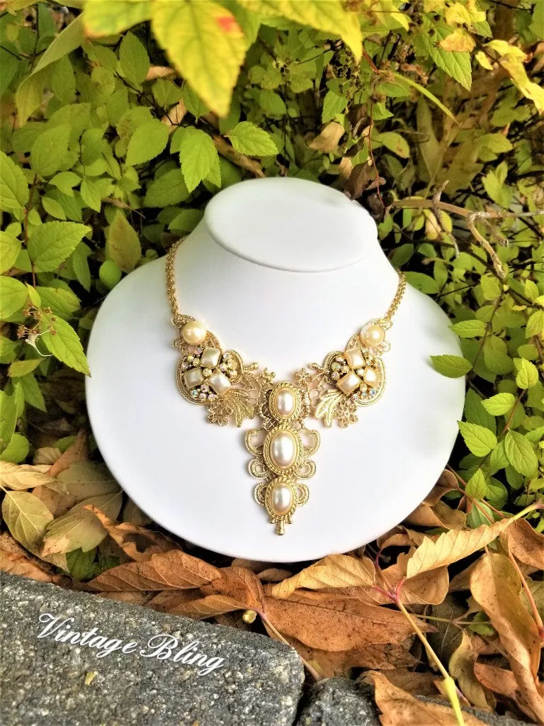 Pearl Statement Necklace