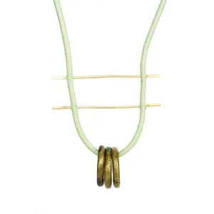 Recast Catenary Ring necklace