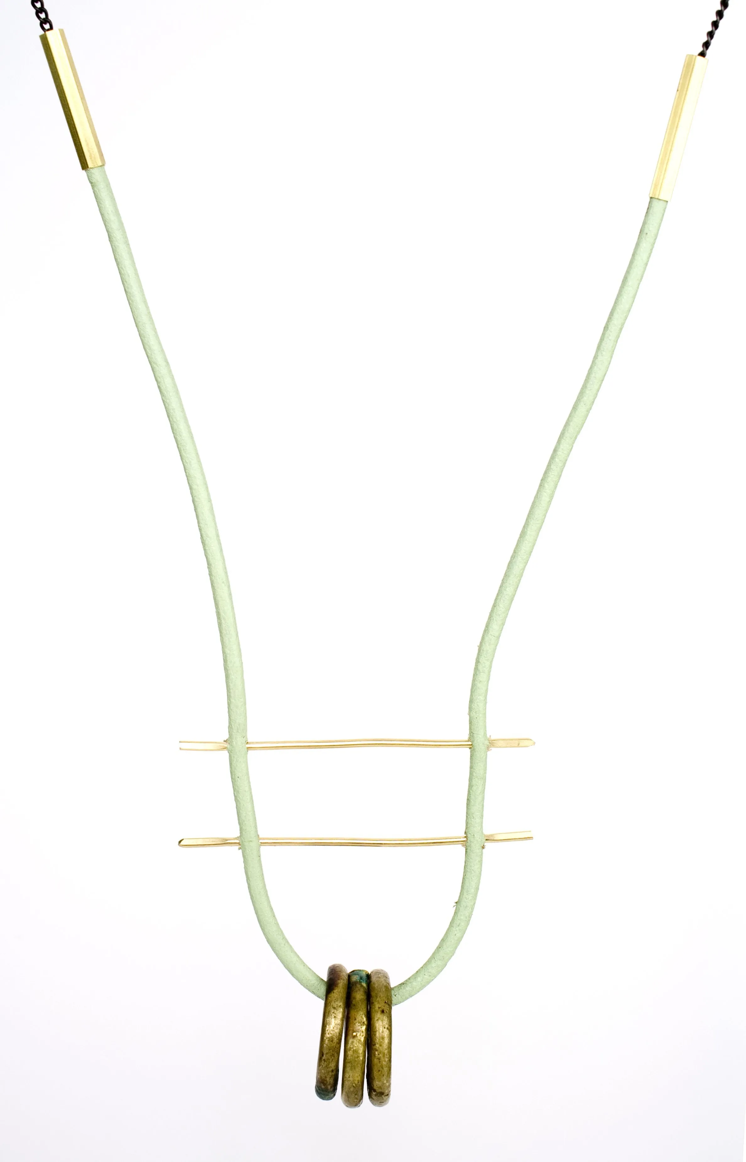 Recast Catenary Ring necklace