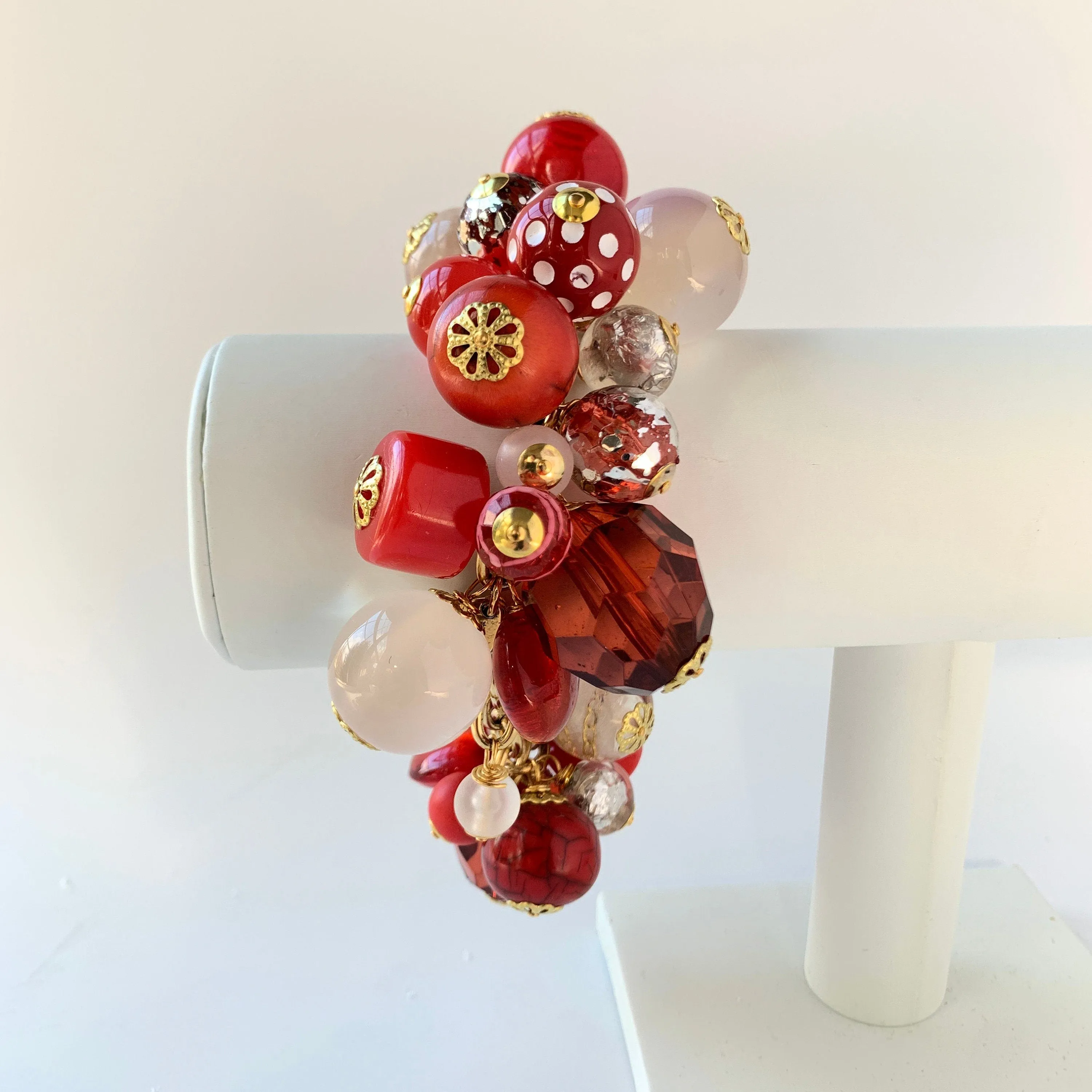 Red Hot Charm Bracelet