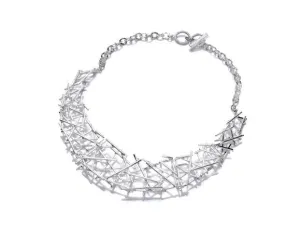 Silver Crossgate Necklace