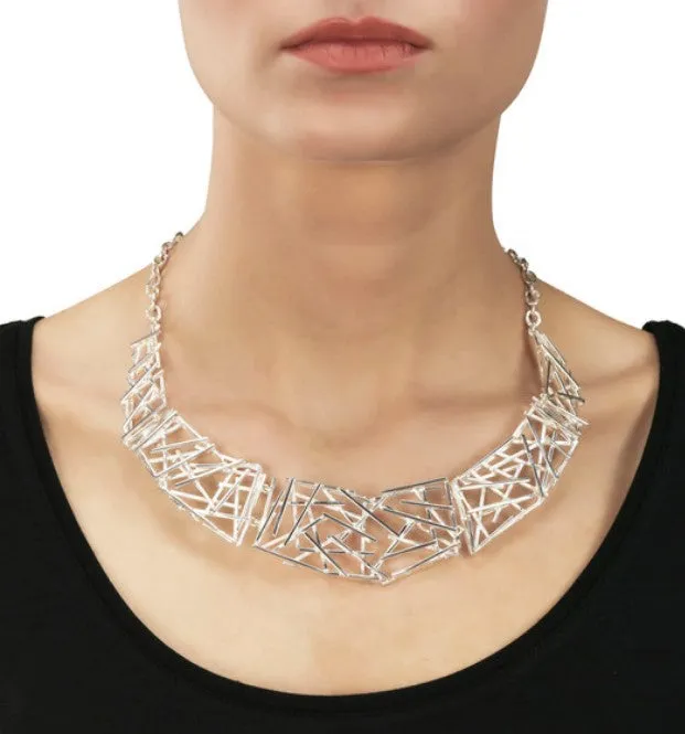 Silver Crossgate Necklace