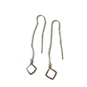 Square Threader Earrings